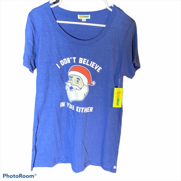 Tipsy Elves Tops - Tipsy Elves Santa Tee Shirt XL  NWT